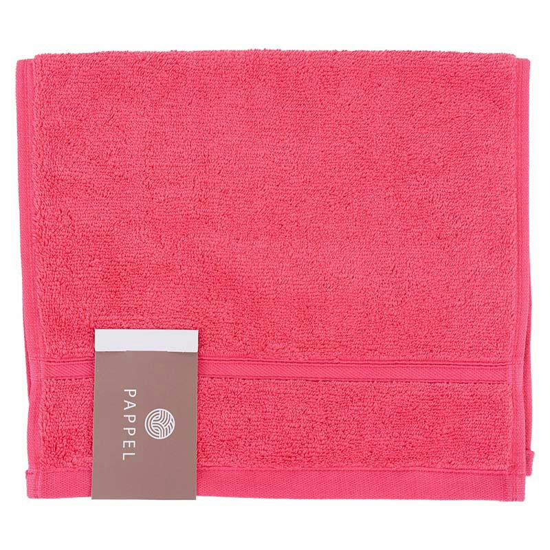 2 Полотенце махровое Pappel Cirrus/S 30x50см, цвет коралловый фото 2