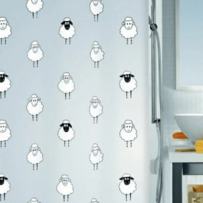 Штора для ванной комнаты Spirella Lana