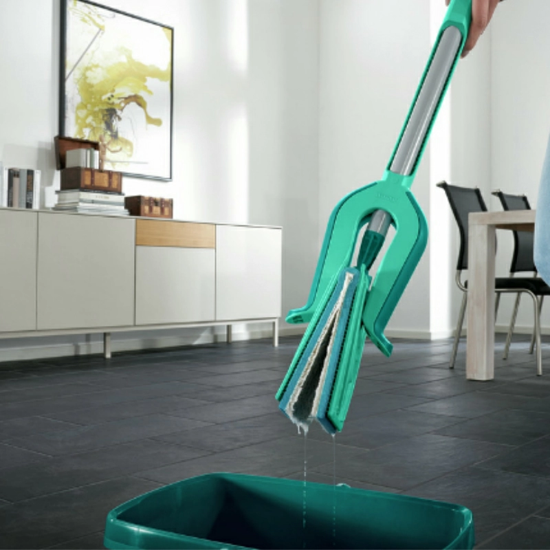 4 Швабра хозяйственная с отжимом Leifheit Picobello S micro duo фото 4