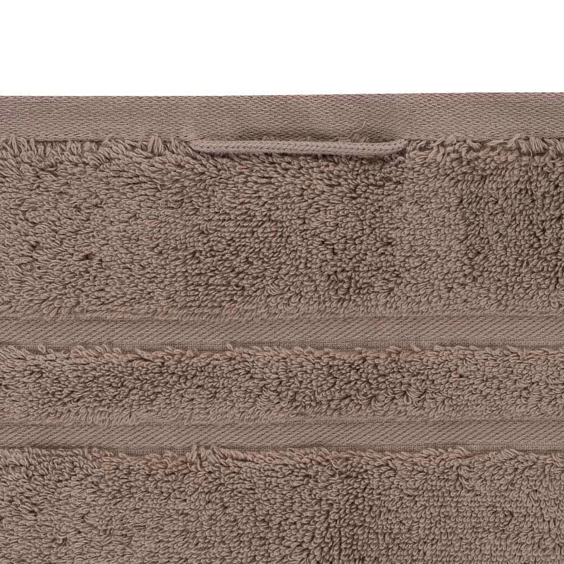 4 Полотенце махровое Pappel Cirrus/S 70x140, хаки фото 3