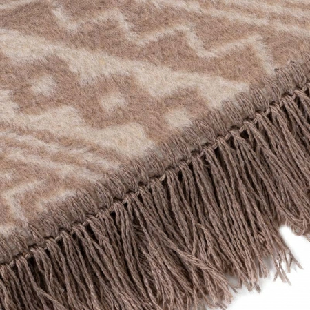 4 Плед 150x200см Pappel Cotton, бежевый фото 4