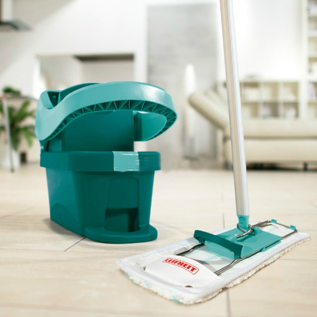 Швабра с телескопической ручкой Leifheit Profi (80-140см) фото 5